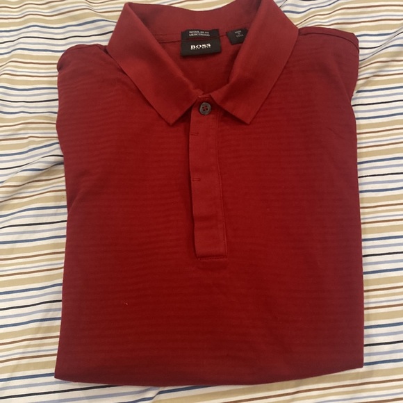 Red Hugo Boss Polo size - S - Picture 4 of 4